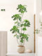 Artificial Duckbill Plant Greenery Large Floor-Standing Potted Plant for Living Room High-End Luxury Faux Plant Decoration Next to Sofa
