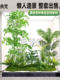Simulated Plant Landscaping Combination Indoor Shopping Mall Fake Green Plant Combination under Stairs Landscape Window Decoration Shop Decoration