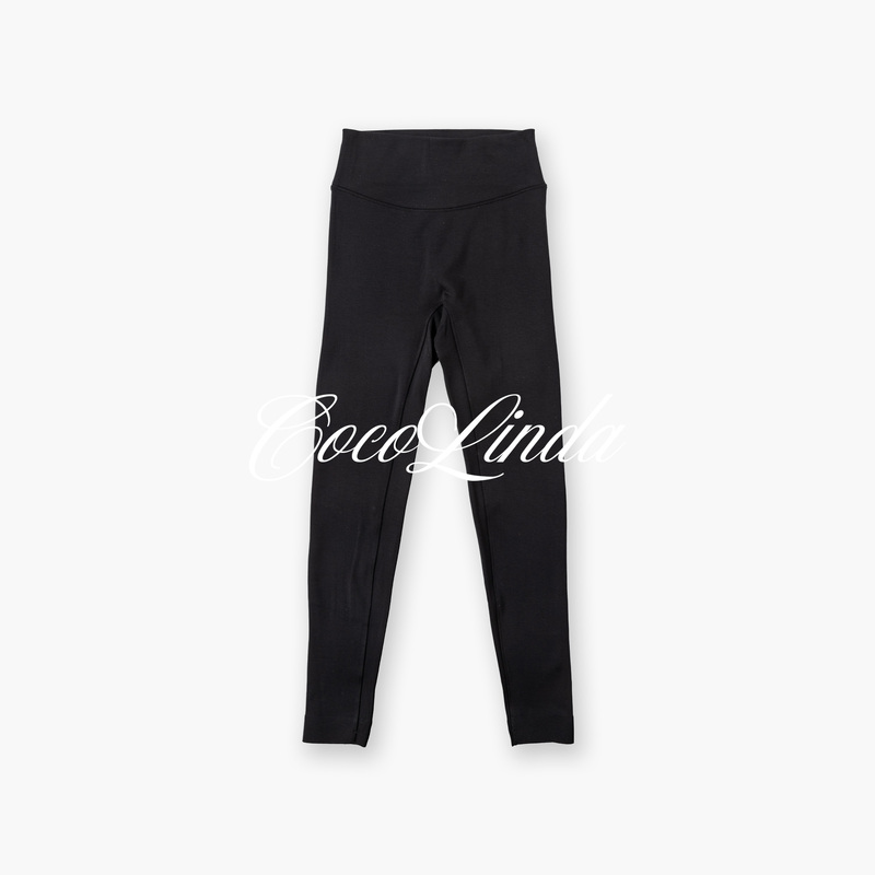 Cocolinda's "Treasure of the Store" Little Black Pants [Thin Fleece] High-End High-Elasticity Versatile Leggings M109