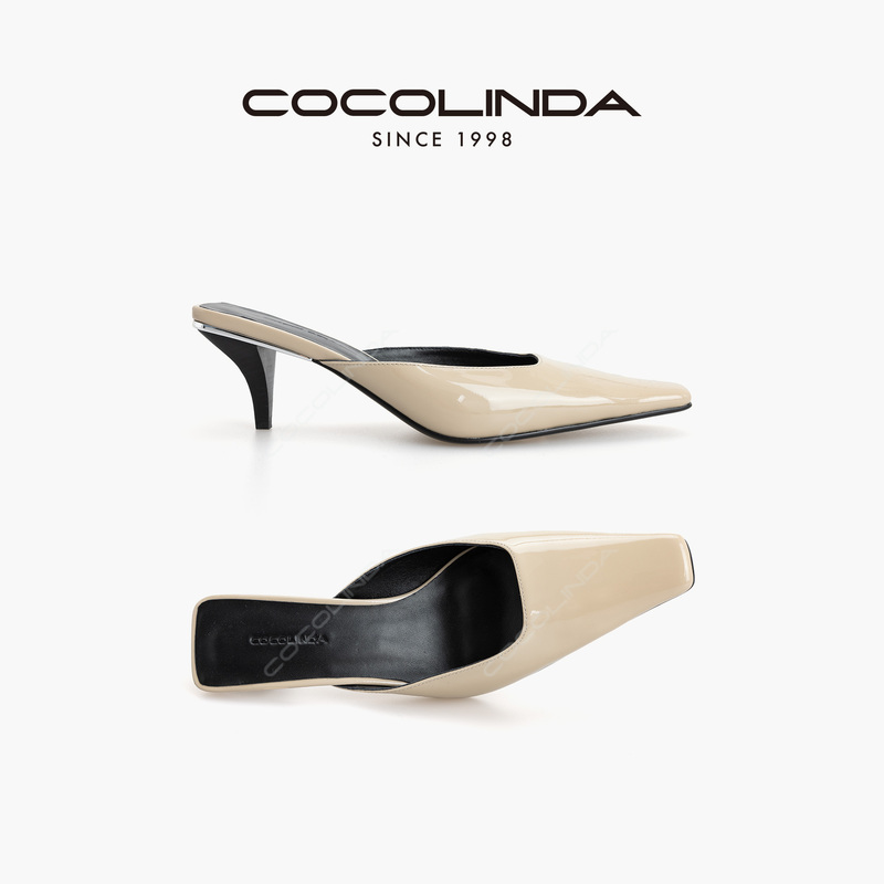 Cocolinda “Waltz” Patent Leather French Slip-On Kitten Heels (5.5cm) X5740 Cocolinda “Waltz” Patent Leather French Slip-On Kitten Heels (5.5cm) X5740