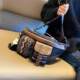 Vintage Denim Chest Bag for Women, Crossbody Waist Bag, Ethnic Style, Large Capacity, Autumn and Winter Casual Versatile Trendy Dumpling Bag