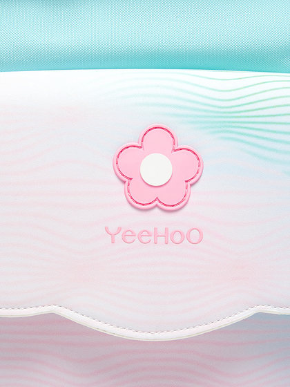 英氏儿童书包女生小学生双肩包轻便可爱粉色减负护脊大容量背包