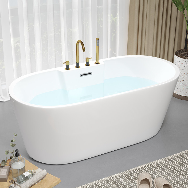 Hong Kong and Macau Free Shipping New Seamless Integrated Acrylic Bathtub for Adults, Hotel, Homestay, Home Use, Double-Layer Insulation Bath Hong Kong and Macau Free Shipping New Seamless Integrated Acrylic Bathtub for Adults, Hotel, Homestay, Home Use, Double-Layer Insulation Bath