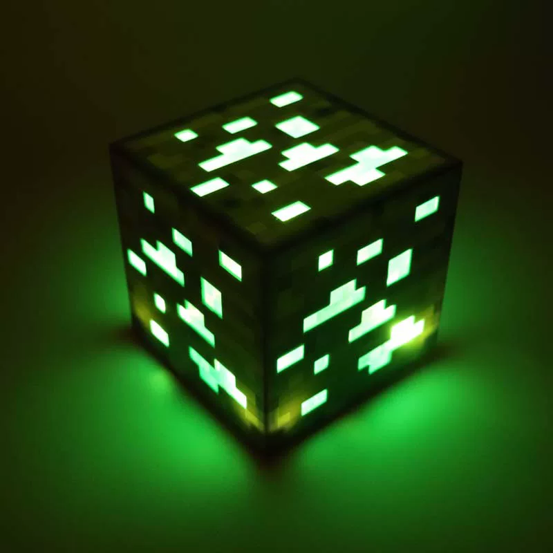 Ночник-факел My World в стиле игры, декоративный LED-факел, многоцветный и в виде брелока