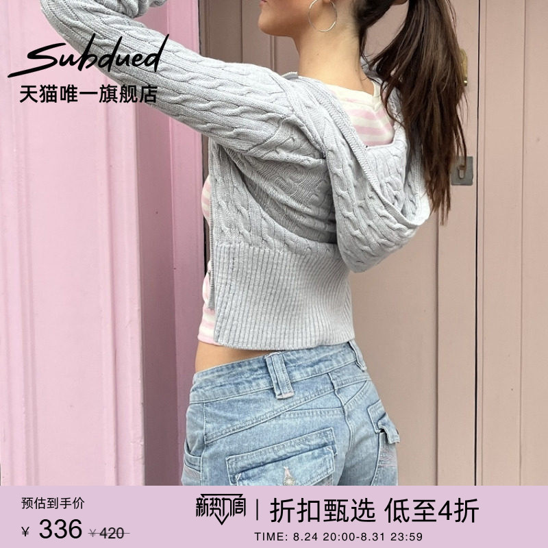 Subdued Jeans 26 Early Autumn New Women's Low-Waist Back Pocket Pink Embroidery Loose Wide-Leg Casual Pants Subdued Jeans 26 Early Autumn New Women's Low-Waist Back Pocket Pink Embroidery Loose Wide-Leg Casual Pants