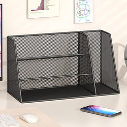 Desk Storage Rack Office Supplies File Storage A4 Paper Document Organizer Multi-Layer Large Capacity File Box