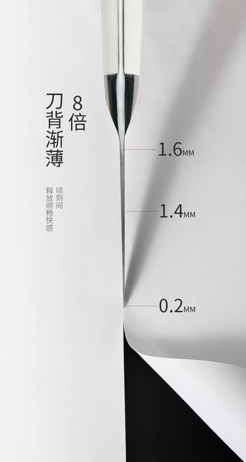 安享好物 安享B级水果刀-朗马轻奢 高端水果刀  
