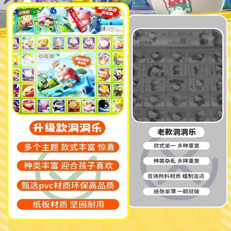 Egg Party Blind Box Toys for Girls, Children's Poke and Play Toys, Prize for Elementary School Students