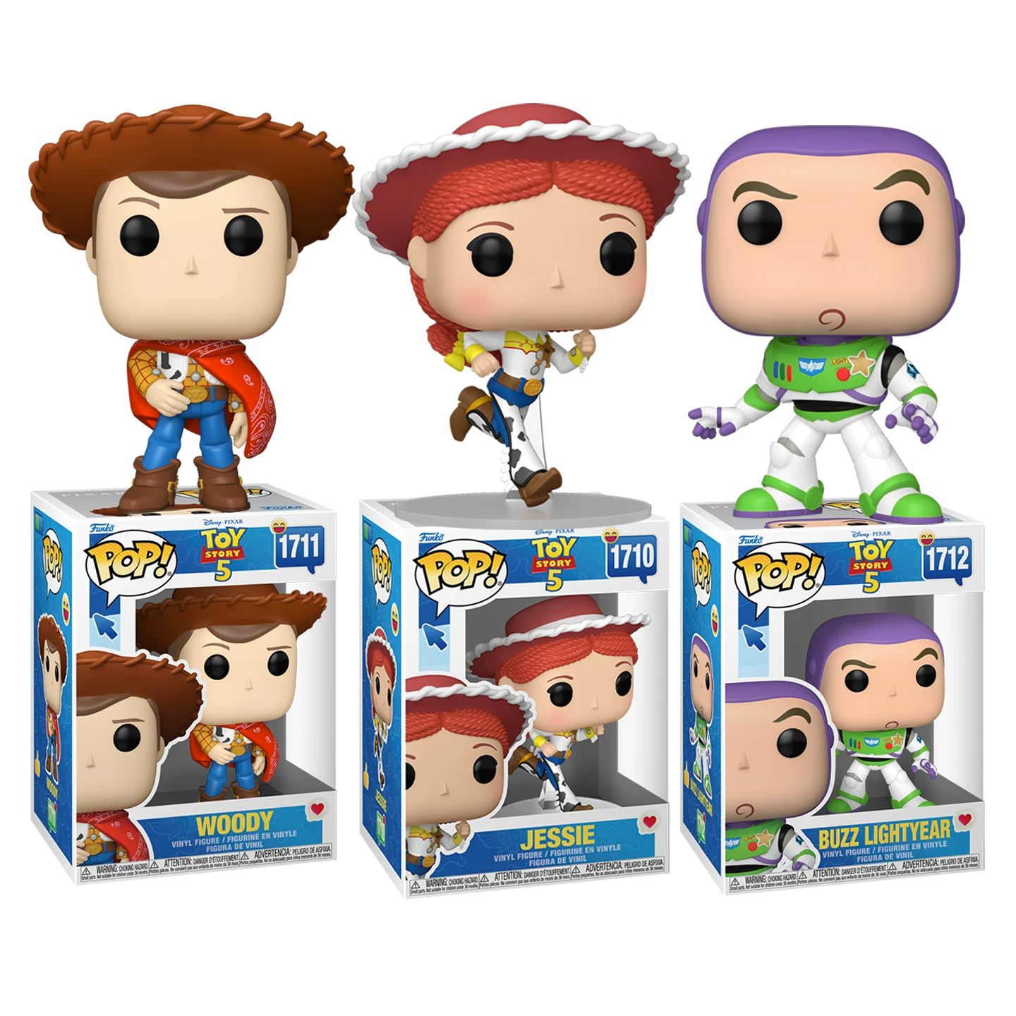 Фанко POP Toy Story 5 Вуди Трис Базз Лайтеер переферийная модель украшения кукла подарок