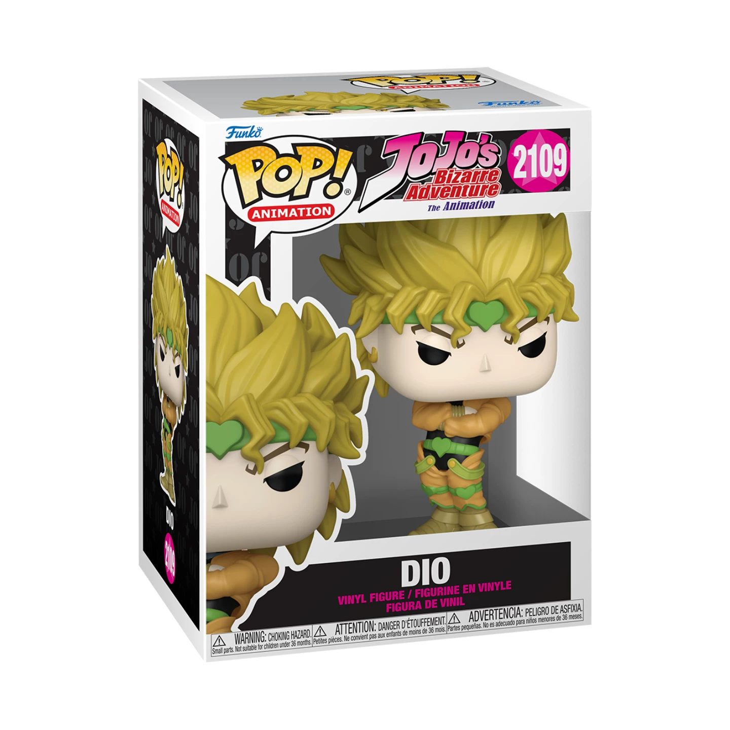 Funko Japanese comic JOJO's Bizarre Adventure Dio Dio Brando peripheral model ornaments 520 gifts
