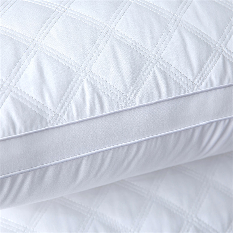 Buy One Get One Free]Five-Star Hotel Pillow Core, a Pair of Washable Single Adult Neck-Protecting Feather Velvet Pillow Cores