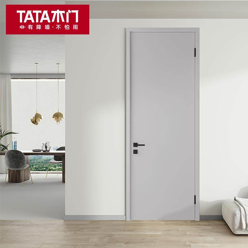 [Free Shipping from Hong Kong] Minimalist Home Room Door Bedroom Door Wooden Door Interior Door Folding Door Sliding Door Set