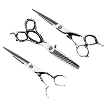 CNC series double-handed flat scissors 60-inch high-end hair cutting scissors A-shaped flat shears thinning scissors