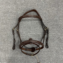 Belgium imported Dyon equestrian water hose genuine leather cowhide riding water hose DYAAAA British style water hose horse equipment