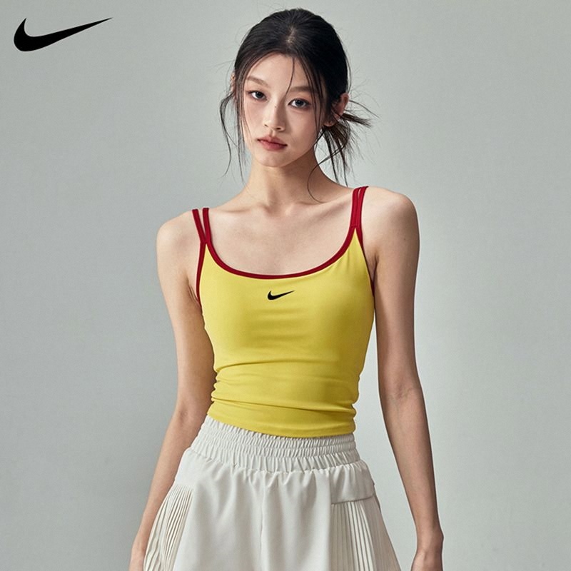 Nike Sports Bra for Women Running Training Shockproof Beautiful Back Breathable Vest Yoga Pilates Fitness Bra