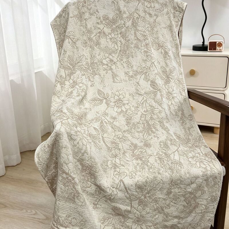 New Pleated Cotton-Linen Bath Towel, Elegant, Soft, Skin-Friendly, Water-Absorbent, Breathable, Thin Small Blanket, Adult Ramie Bath Towel New Pleated Cotton-Linen Bath Towel, Elegant, Soft, Skin-Friendly, Water-Absorbent, Breathable, Thin Small Blanket, Adult Ramie Bath Towel