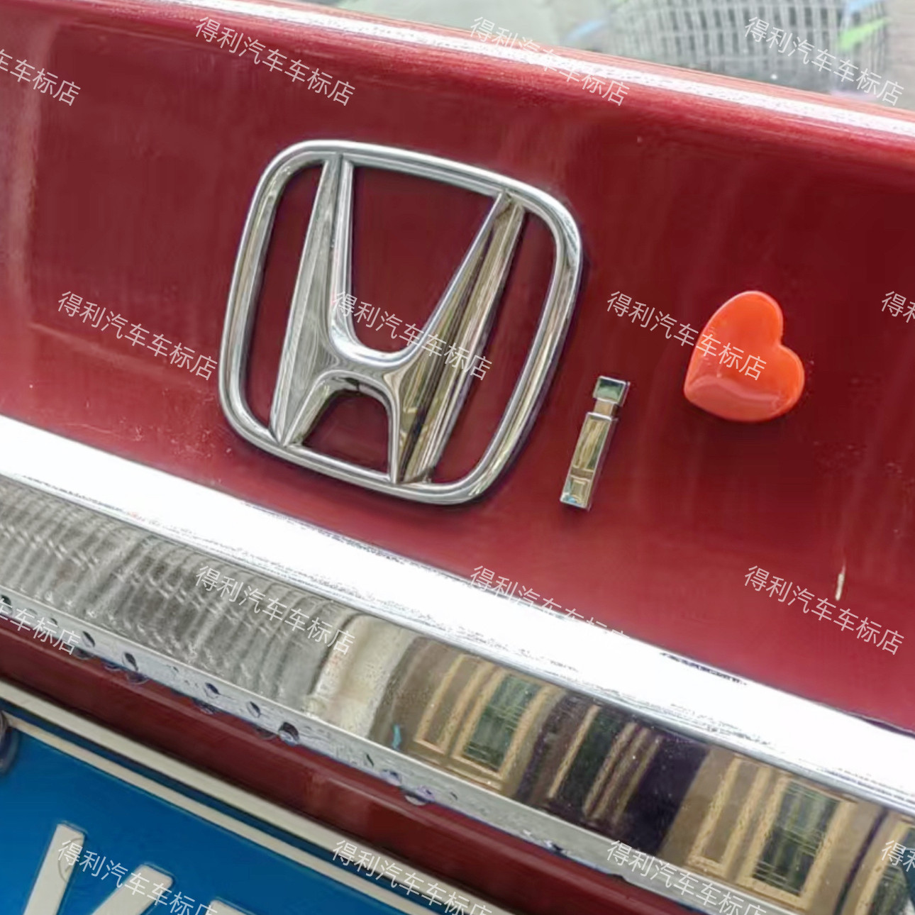Honda car hi decoration 3d трехмерный оригинальный материал для создания индивидуальности автомобиля трехмерная этикетка креативный задний гальванический логотип автомобиля