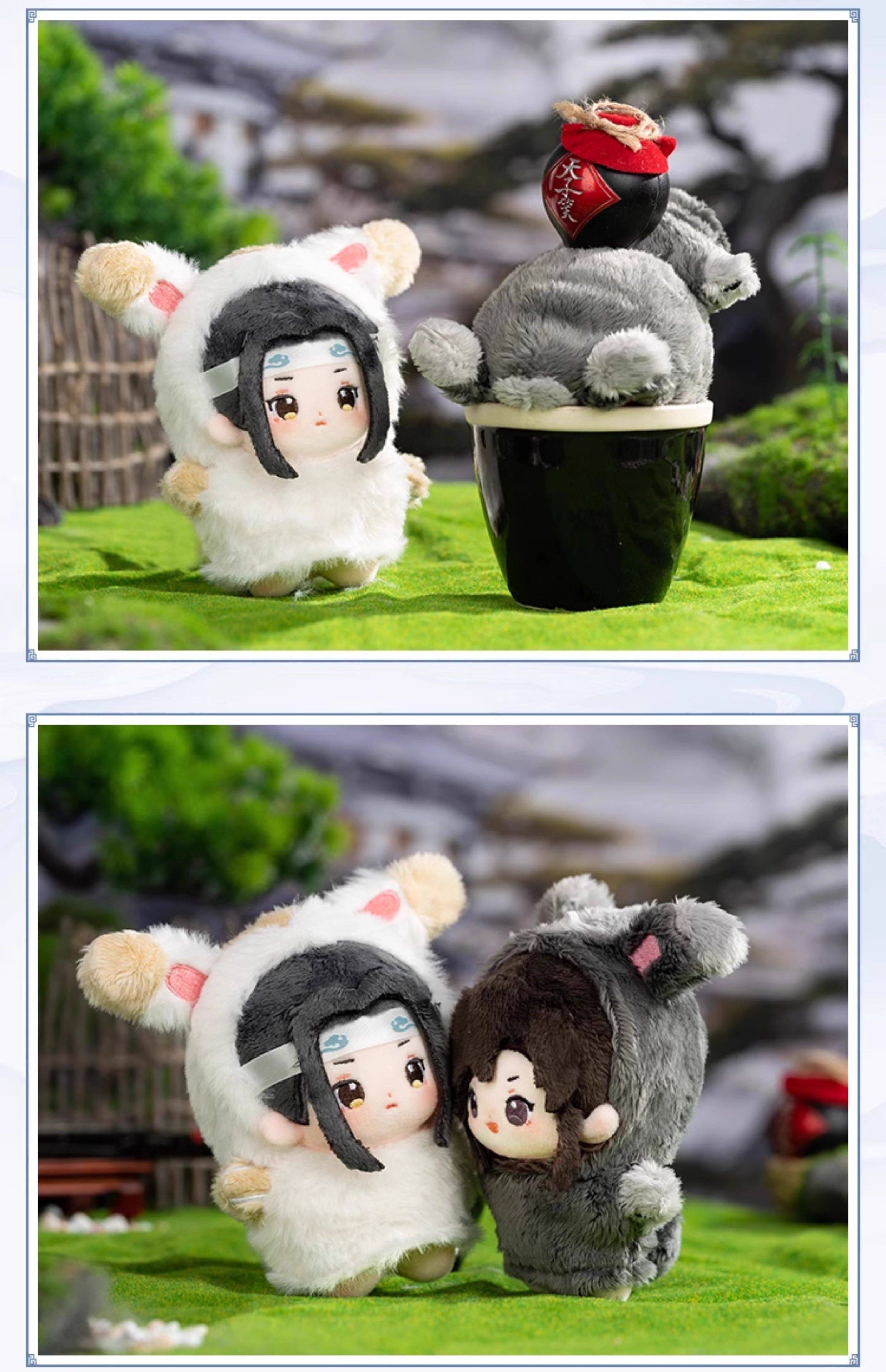MINIDOLL Mo Dao Zu Shi Lan Wangji Wei Wuxian cotton doll detail image 7