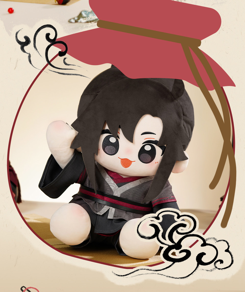 MINIDOLL Mo Dao Zu Shi Huhu sitting cotton doll detail image 10