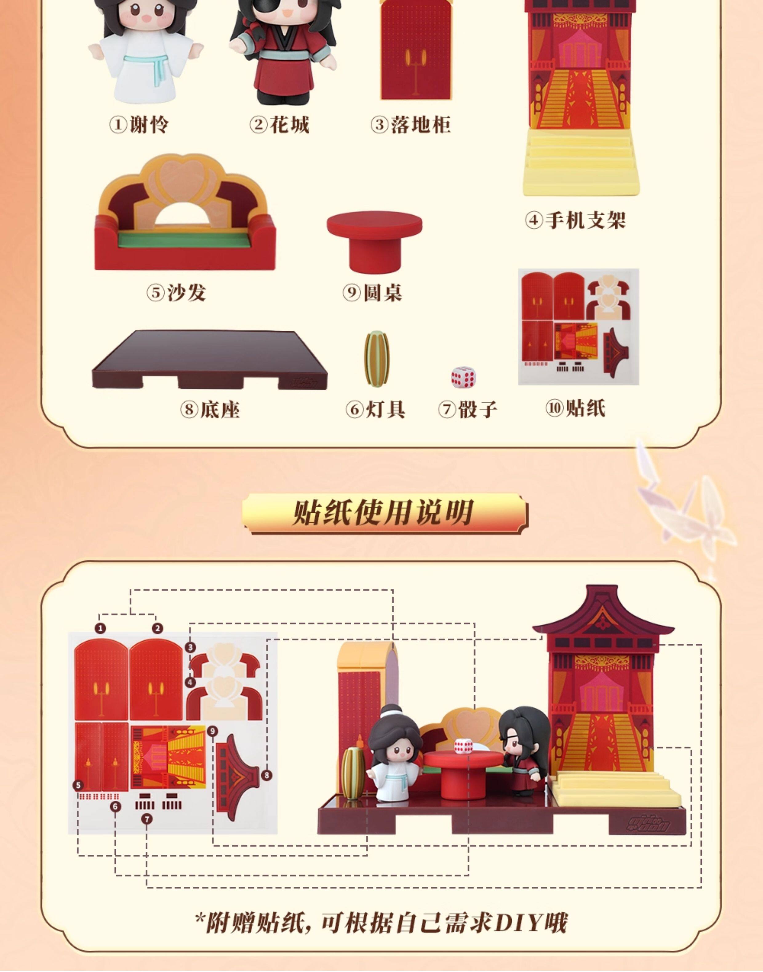 MINIDOLL TGCF Mini Space finger puppet display figure detail image 9