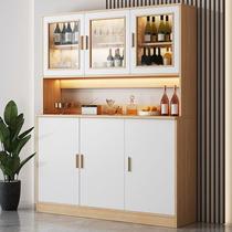 Sideboard light luxury wine cabinet modern simple tea storage cabinet living room wall new Chinese style home kitchen storage cabinet