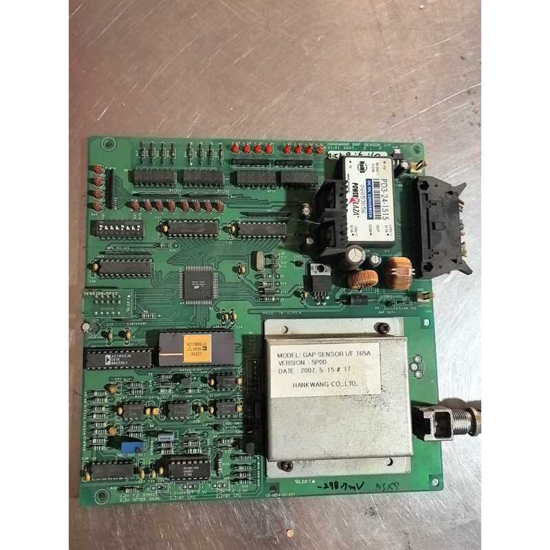 Amada Fo/Lc Series Gap Sensor Control Board, Compare the Model Yourself Amada Fo/Lc Series Gap Sensor Control Board, Compare the Model Yourself