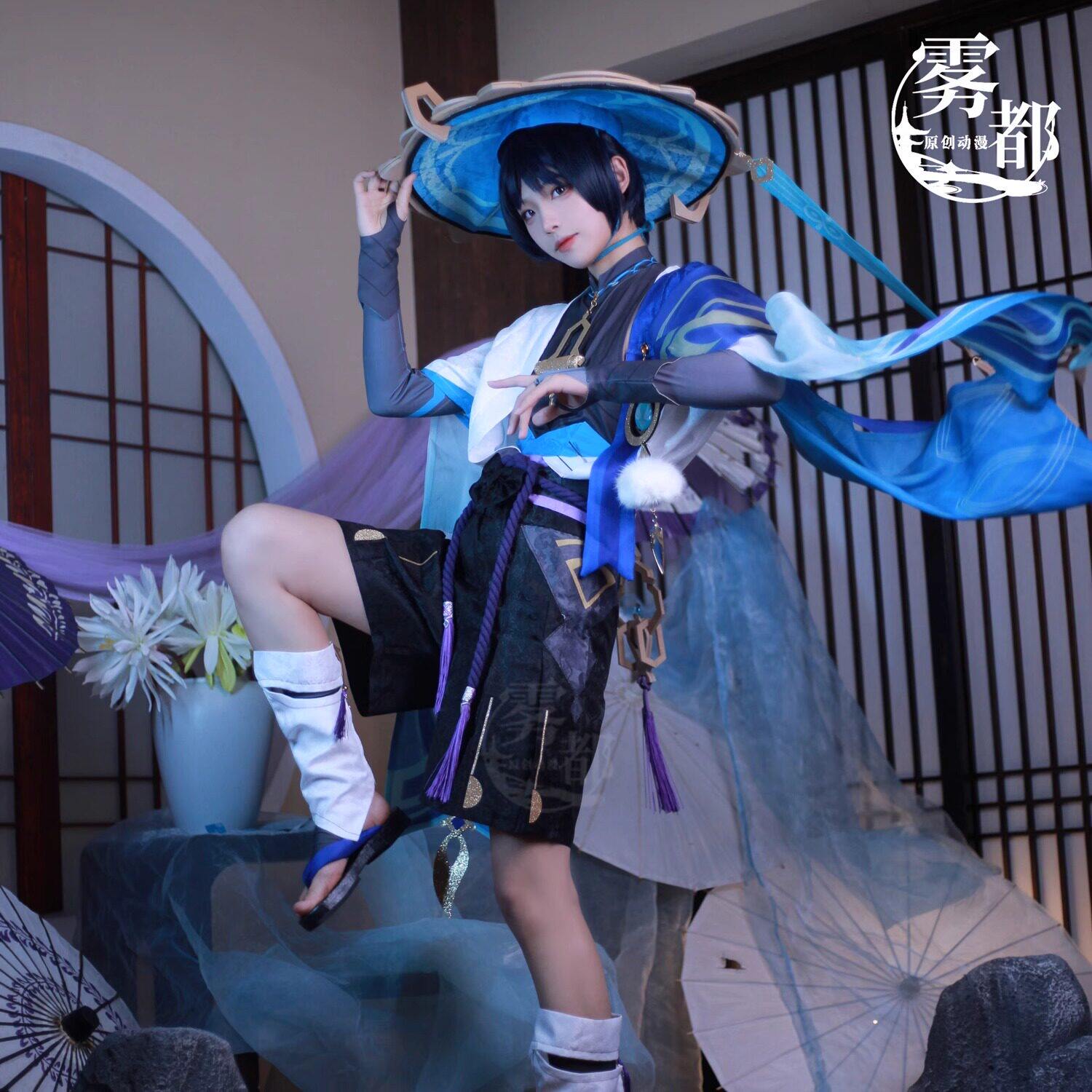 原神散兵cos服来啦!小欧家官方旗舰店的流浪者帽子斗笠超赞_Cosplay男装_淘宝游戏网