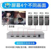 Shanghe 4 8 16-port 4K split screen splitter splits 486 into one out DNF Dungeon World of Warcraft Brick Moving Fantasy