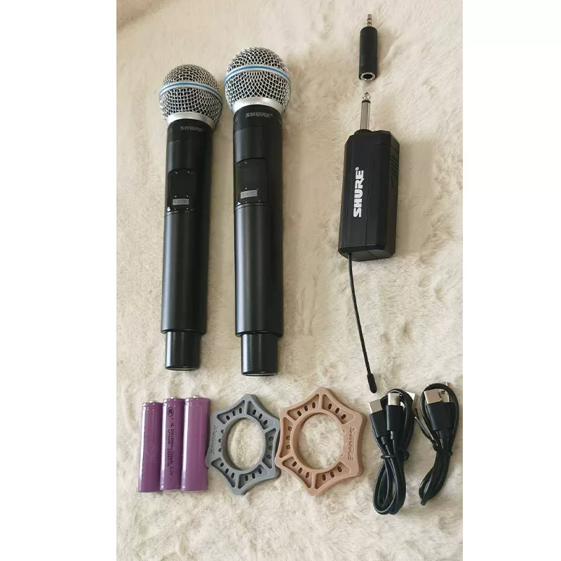 Профессиональный беспроводной микрофон на 1–2 канала Shure SHURE SM58 BLX288 для живого концерта с высоким качеством звука