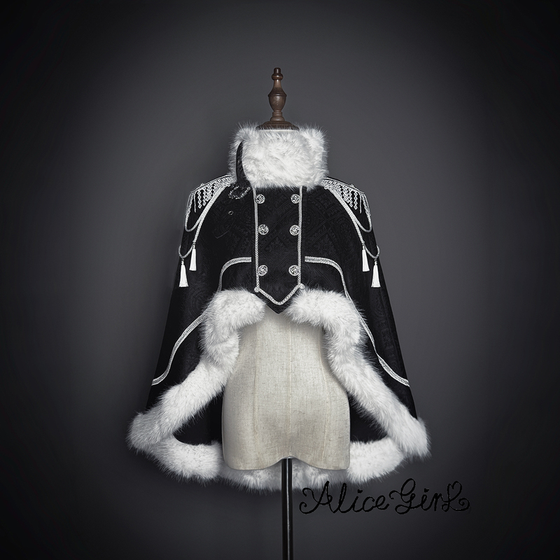 Alice Girl Original New Lolita Dawnbreaker Gothic Style Cape Coat