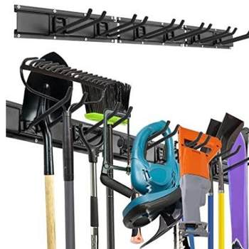 Storage rack heavy-duty garage wall storage metal hanger multi-function garden tool storage hook set