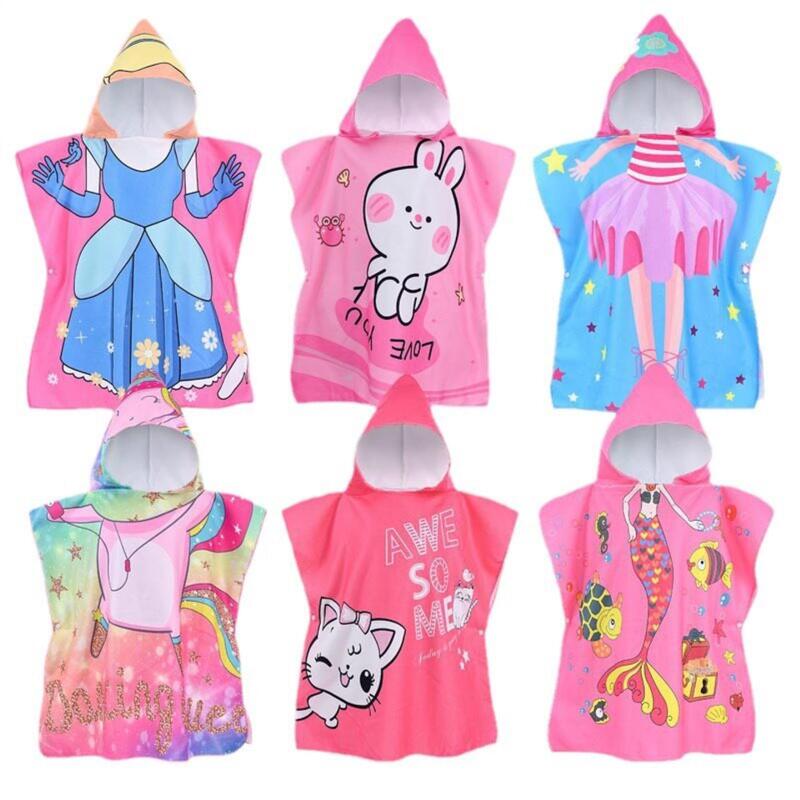 Cartoon Unicorn Bath Towel Kidsren's Hooded Bathrobe Baby Bath Beach Towel Unicorn Cape Cartoon Unicorn Bath Towel Kidsren's Hooded Bathrobe Baby Bath Beach Towel Unicorn Cape
