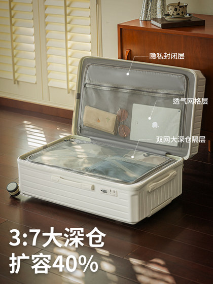 行李箱24寸女2025新款大容量拉杆箱结实耐用加厚密码旅行皮箱子男