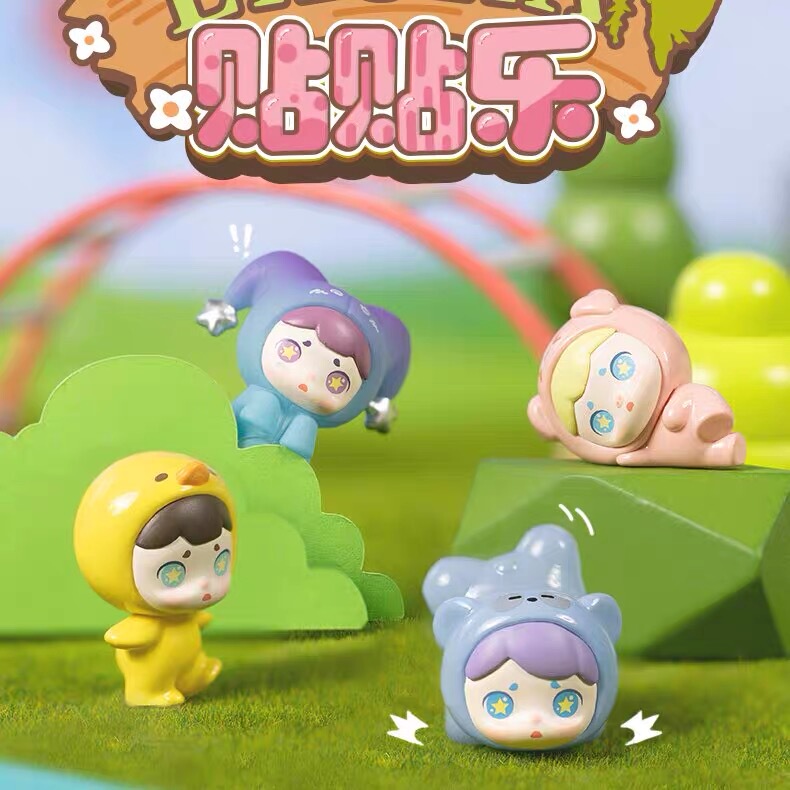 (Natural Elephant Toys) Match the Right One: Authentic Trendy Toy Figurines, Cute Pieces