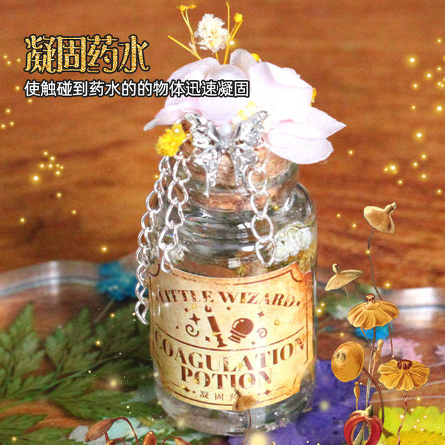 2026 Little Magician Girl DIY Simulation Wizard Science Experiment Enlightenment Chemistry Bottle Set for Elementary School Students 8