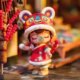 2025 New Internet Celebrity Chinese Zodiac Blind Box Figurine Trendy Toy Model Decoration Girl's Birthday Gift