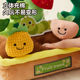 Children's finger gripping radish baby toy can chew 6-month-old children's educational early education hand fine 1