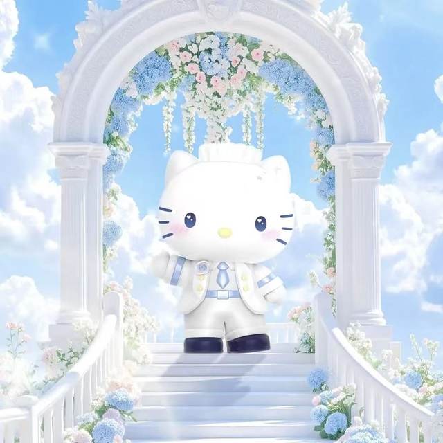 2026 Hot-Selling Sanrio Romantic Wedding Series Blind Box Trendy Toy Girlfriend Qixi Valentine's Day Wedding Decoration Gift