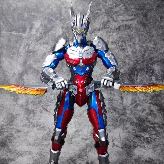 Ultimate Mecha Gold Shining Zero Multi-Joint Movable Transformable Action Figure Model Toy Boy's New Year Gift