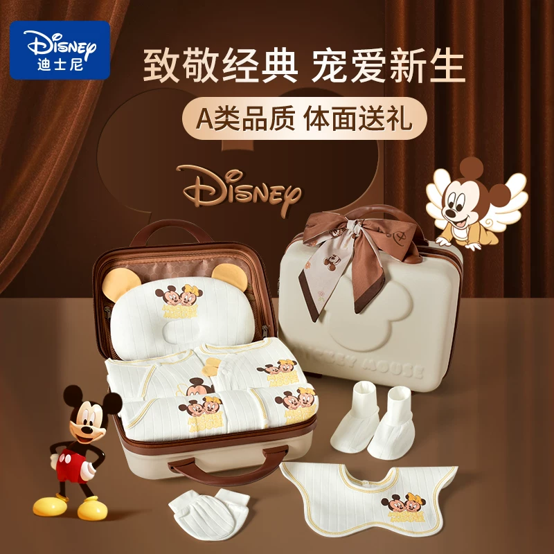 Дисней? - Предпочитаю без названий брендов. Но в исходном: "Disney". Требуется избегать названий маркетплейсов, не обязательно исключать бренды. Перевод: "Дисней, детский набор подарочный, набор для новорожденного, элитный костюм, подарок на день рождения"