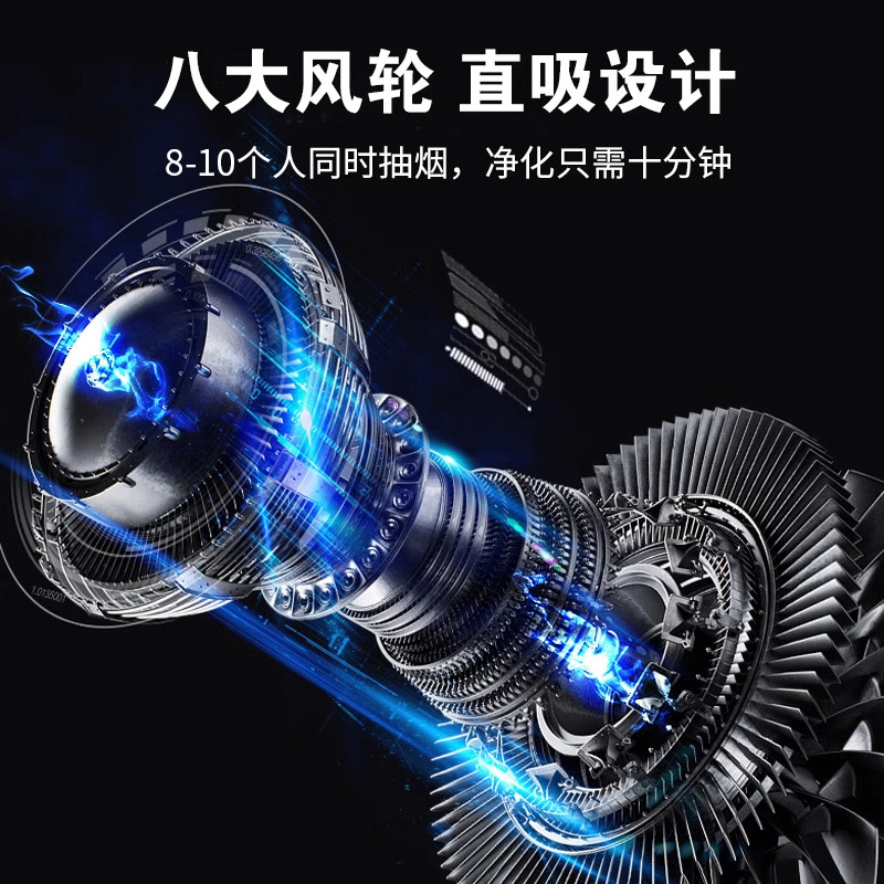 Japanese Technology Air Purifier Indoor Home Formaldehyde Removal Sterilization Odor Smoke Smell