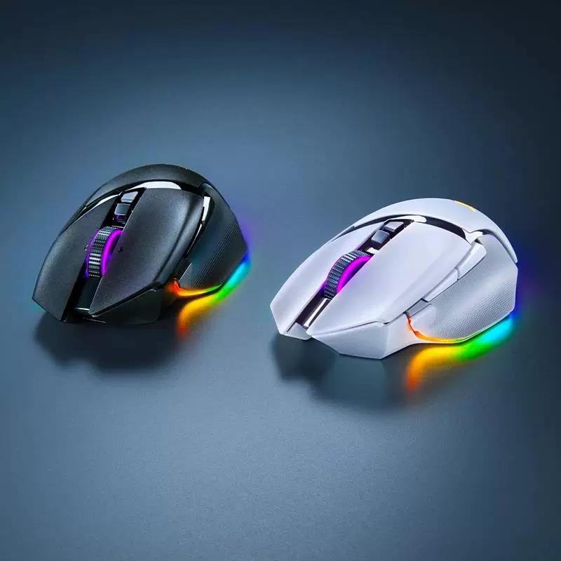 Razer/雷蛇 Baselis Snake V3 Professional Edition Wireless Gaming Mouse 35K Three-Mode E-Sports RGB Phantom