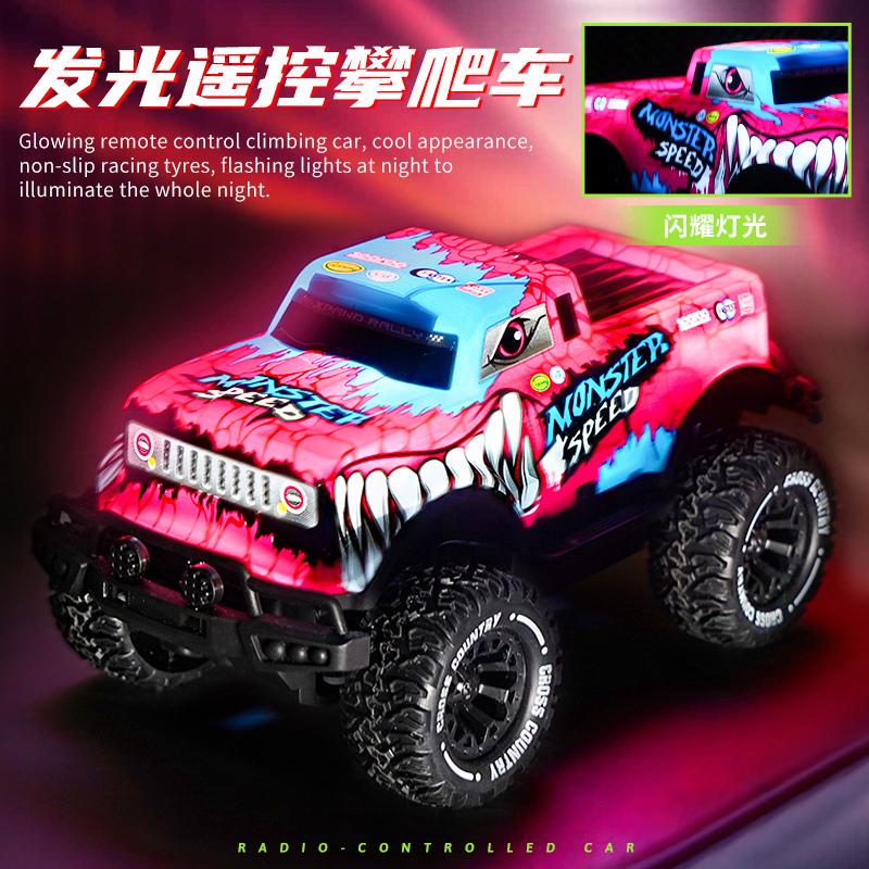2024 New Monster Graffiti Bigfoot Climbing Off-Road Vehicle with Cool Lights Holiday Gift Children's Truck Toy 2024 New Monster Graffiti Bigfoot Climbing Off-Road Vehicle with Cool Lights Holiday Gift Children's Truck Toy