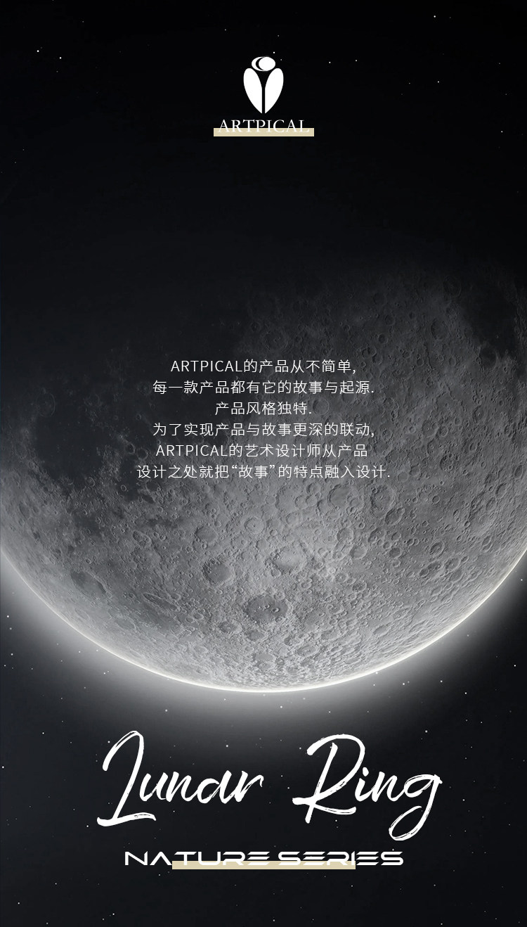 ARTPICAL/阿皮口 月环 圈铁微平板入耳式HIFI有线耳机