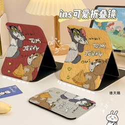 Foldable, Standable, High-Definition Portable Desktop Mirror, ins Styles, Desktop Makeup Mirror, Cute for Student Dormitory and Office