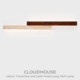 Yellow Cave Stone Long Strip Wall Lamp, Antique Style Solid Wood Retro Bedroom Living Room Background Wall Creative Linear Designer Wall Lamp