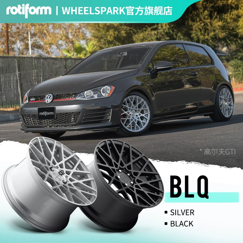 Колесные диски Rotiform BLQ адаптируются к Tesla Audi A6 Mercedes Benz eBMW знаменитость 18-дюймовые 19-дюймовые автомобильные модифицированные колеса