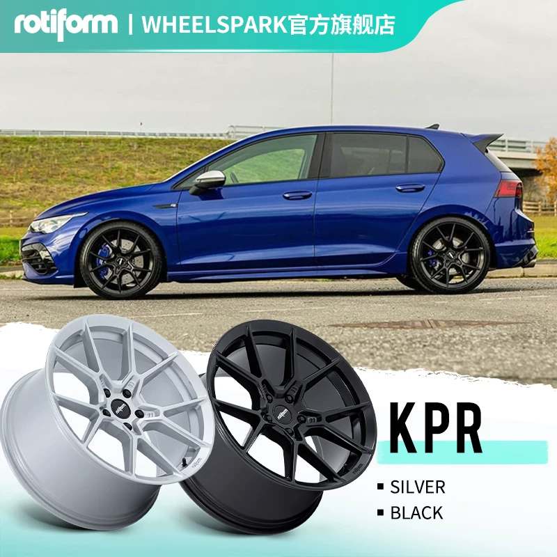 Колёсные диски Rotiform KPR адаптируются к Audi A4L A6L BMW 3 серии Mercedes Benz E S Tesla; модифицированные колёсные диски