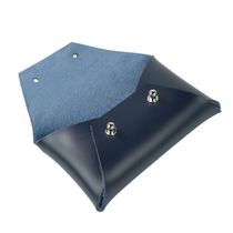 Direct selling HiBy envelope-type storage bag PU wear-resistant buttons earphone wire and data cable storage two colors