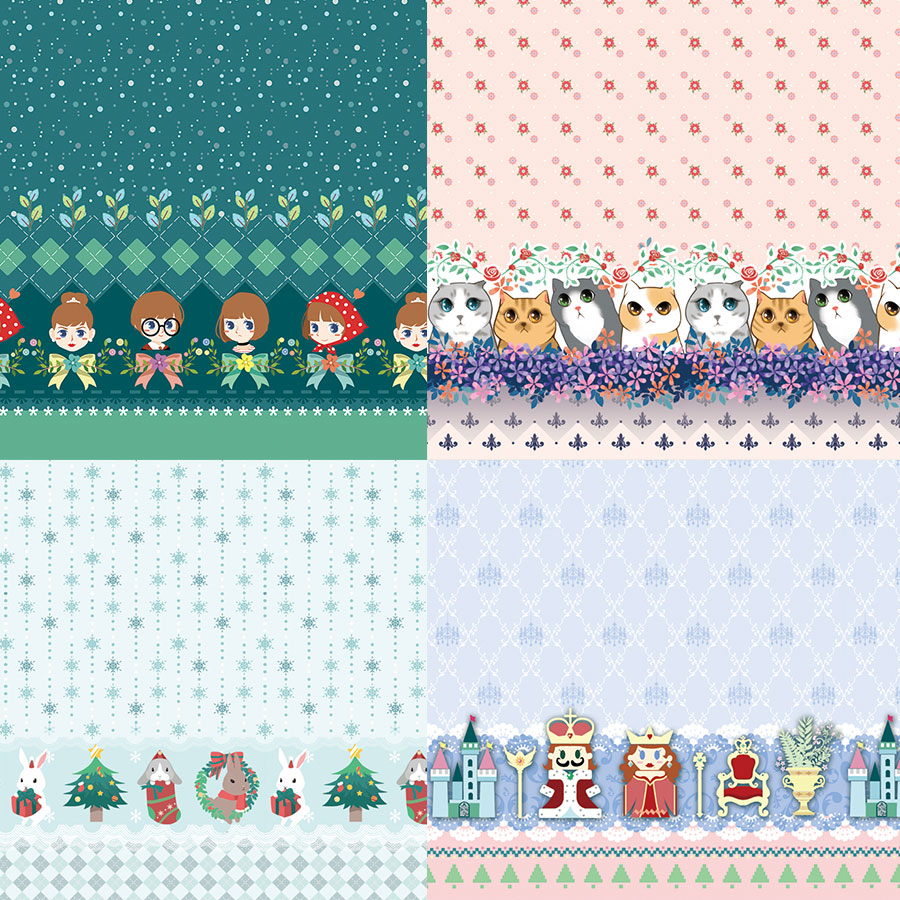 bjd Ke'er Xiaobu blame Gaowa clothing DIY original custom printed chiffon cloth January new